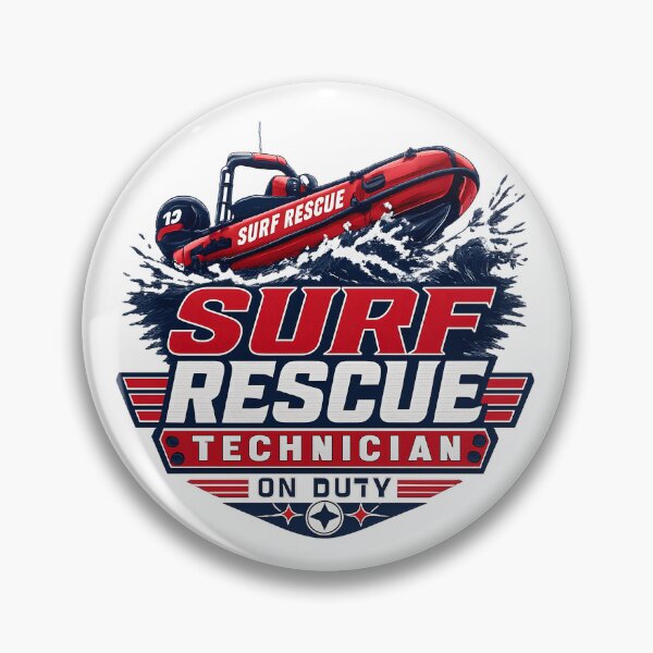 Item preview, Surf Rescue Technician On Duty — IRB Crew Lifeguard Gift Tee designed and sold by KawaiiOrbit.