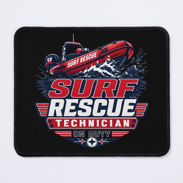 Item preview, Surf Rescue Technician On Duty — IRB Crew Lifeguard Gift Tee designed and sold by KawaiiOrbit.