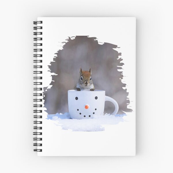 Item preview, Red Squirrel On Mug In Snow designed and sold by NicoleFrederick.
