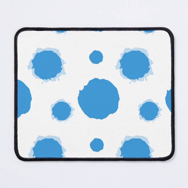 Item preview, Abstract Blue Watercolor Organic Blob and Circle Seamless Pattern designed and sold by Longsilp.