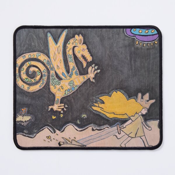 Item preview, Rebellious Princess and her Dragon march to victory. designed and sold by TinkerUnion369.