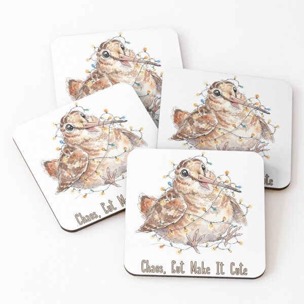 Item preview, American Woodcock Chaos But Make It Cute | Funny Christmas Bird Meme designed and sold by HelgaCraftery.