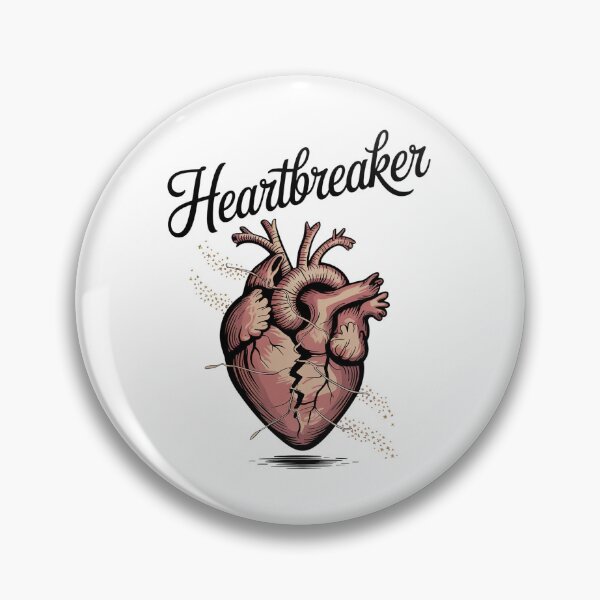 Item preview, Heartbreaker Anatomical Broken Heart Illustration designed and sold by fianpanic.