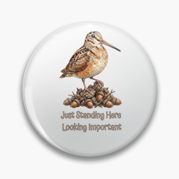 Item preview, American Woodcock Just Standing Here Looking Important | Funny Bird designed and sold by HelgaCraftery.