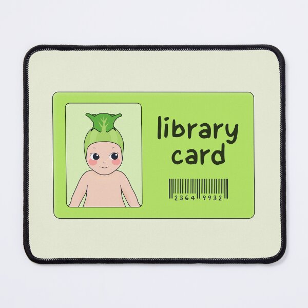 Item preview, bok choy sonny angel library card designed and sold by MoTaraDesigns.