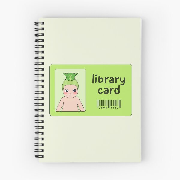 Item preview, bok choy sonny angel library card designed and sold by MoTaraDesigns.