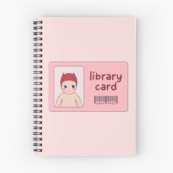 Item preview, devil sonny angel library card designed and sold by MoTaraDesigns.