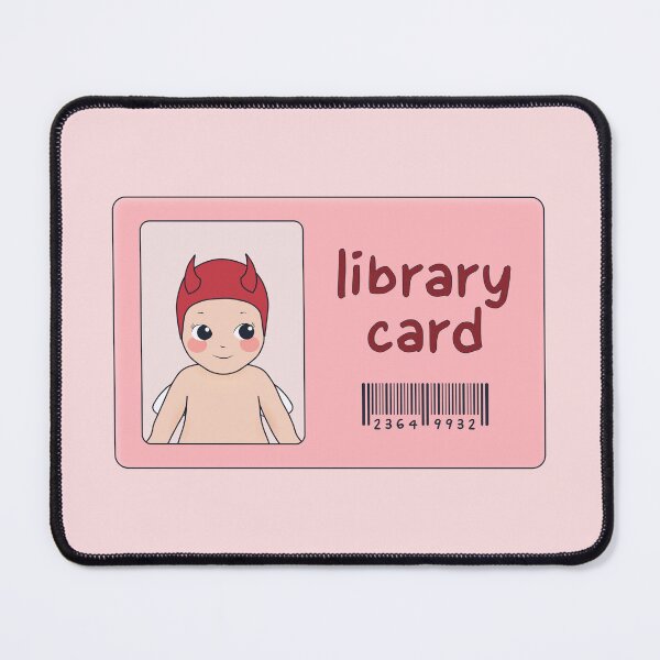 Item preview, devil sonny angel library card designed and sold by MoTaraDesigns.