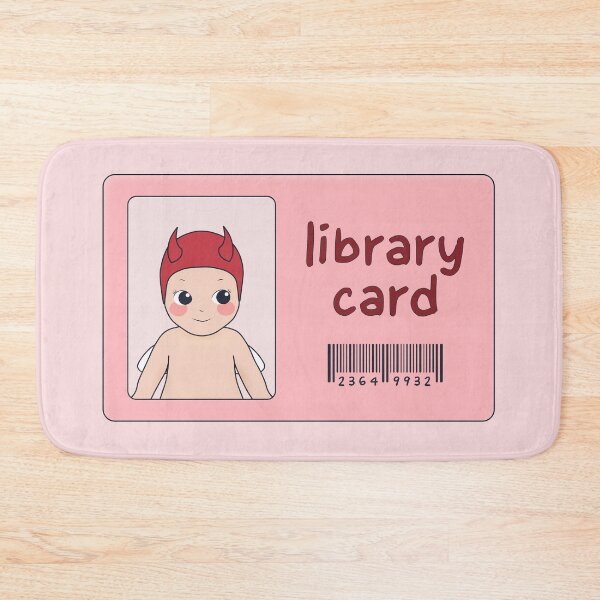 Item preview, devil sonny angel library card designed and sold by MoTaraDesigns.