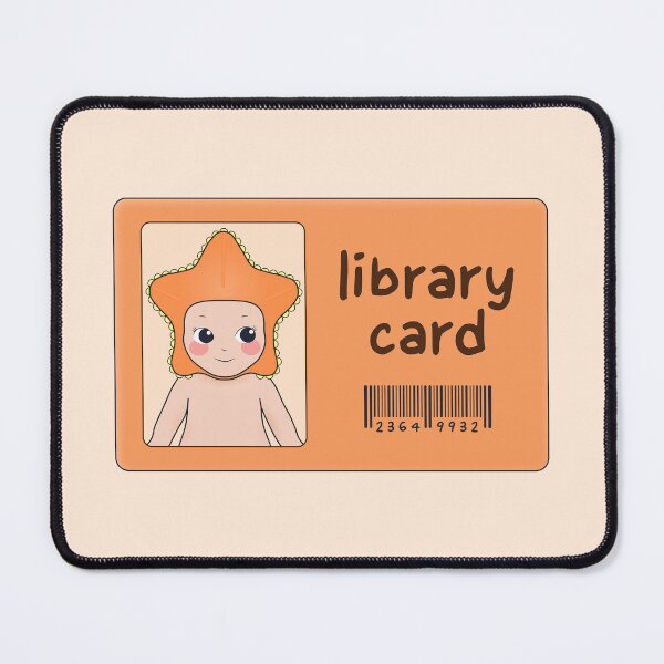 Item preview, starfish sonny angel library card designed and sold by MoTaraDesigns.