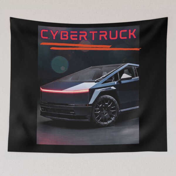 Item preview, ybertruck Future Drive | Futuristic Electric Pickup Truck Design designed and sold by TEEJAMBOREE.