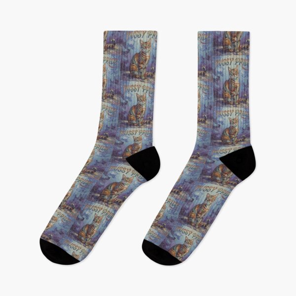 Item preview, Pussy Pride Rainbow Van Gogh Cat | LGBTQ Pride Cat Design | Colorful Pride Month Artwork designed and sold by Donsean22.