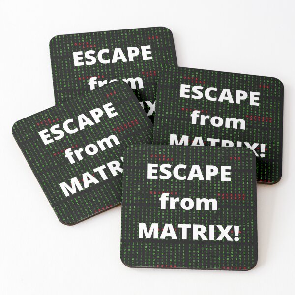 Aperçu de l'œuvre Échappez à MATRIX créée et vendue par INVIKETOS.