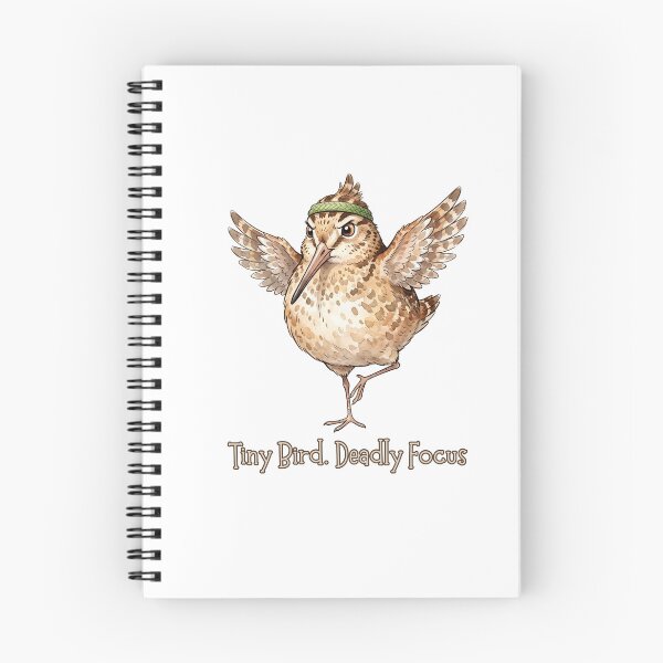 Item preview, American Woodcock Tiny Bird Deadly Focus | Funny Motivated Bird Meme designed and sold by HelgaCraftery.