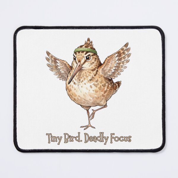Item preview, American Woodcock Tiny Bird Deadly Focus | Funny Motivated Bird Meme designed and sold by HelgaCraftery.