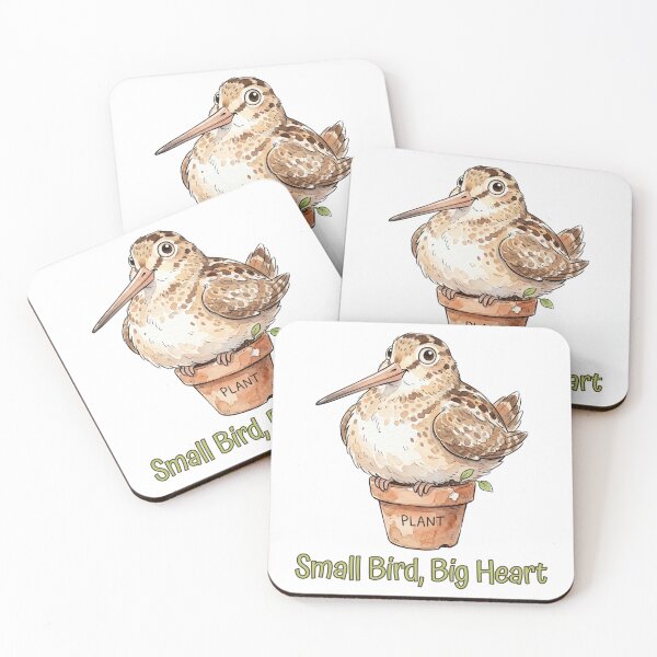 Item preview, American Woodcock Small Bird Big Heart | Cute Plant Bird Design designed and sold by HelgaCraftery.