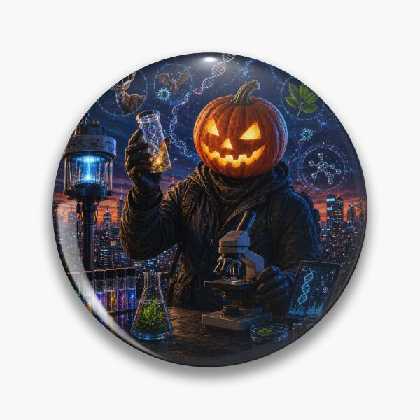 Item preview, Headless Horseman DNA Detective – Sci Fi Gothic Fantasy Art designed and sold by TheHorsemanRidesAgain.