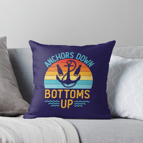 Item preview, Anchors Down Bottoms Up Funny Boating Drinking designed and sold by jaygo.