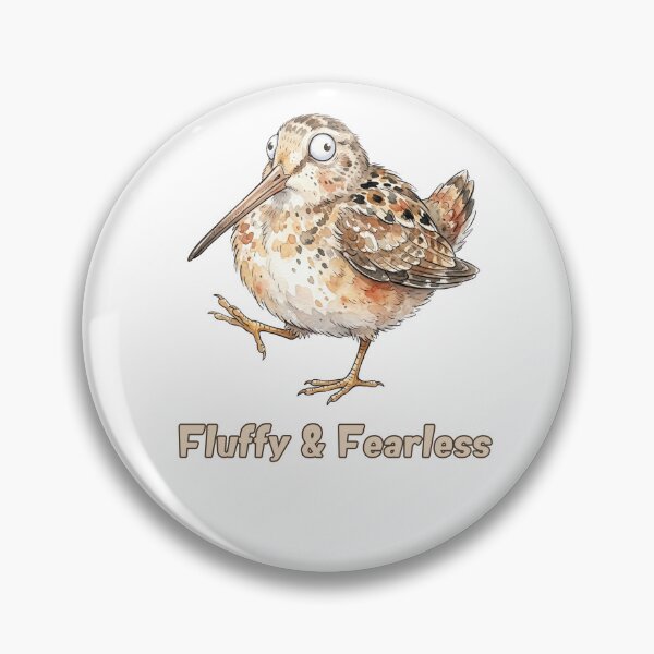 Item preview, American Woodcock Fluffy And Fearless | Cute Funny Bird Design designed and sold by HelgaCraftery.
