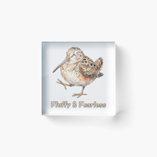 Item preview, American Woodcock Fluffy And Fearless | Cute Funny Bird Design designed and sold by HelgaCraftery.