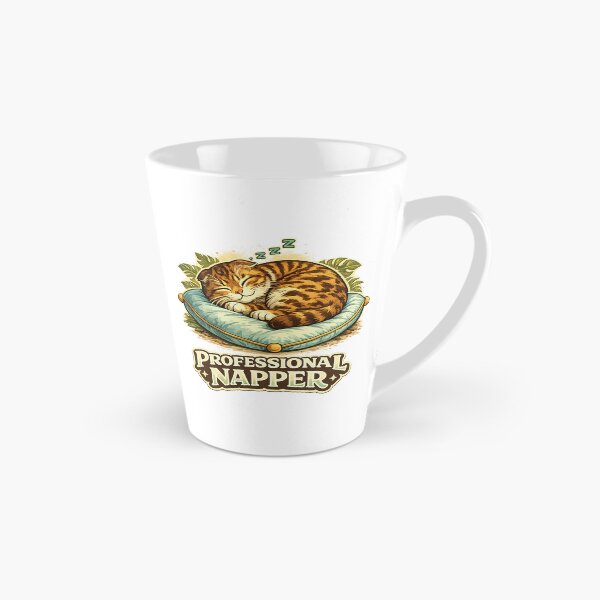 Item preview, Professional Napper Funny Sleeping Cat designed and sold by EastEndTownie.