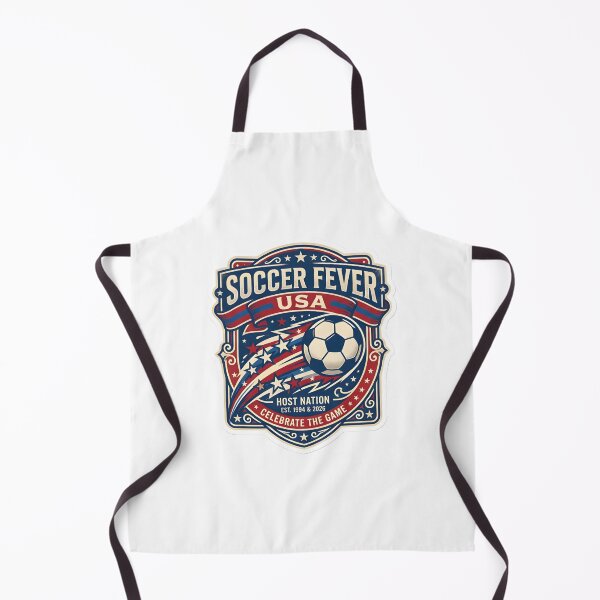 Item preview, Soccer Fever USA 2026 World Cup Vintage Host Nation Football Emblem designed and sold by Greemo03.