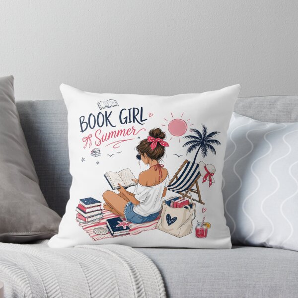 Item preview, Book Girl Summer Reading designed and sold by 76Valeria.