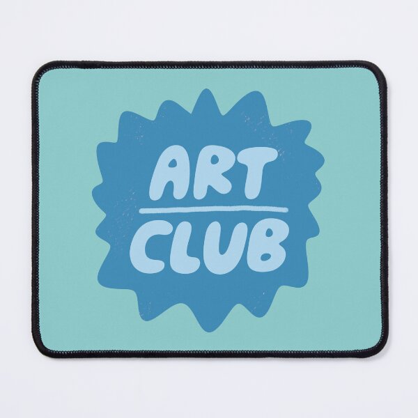 Item preview, Art Club Badge (Blue) designed and sold by yellowflowerhut.