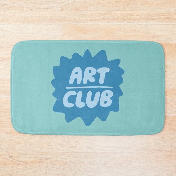 Item preview, Art Club Badge (Blue) designed and sold by yellowflowerhut.