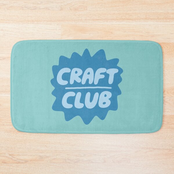 Item preview, Craft Club Badge (Blue) designed and sold by yellowflowerhut.