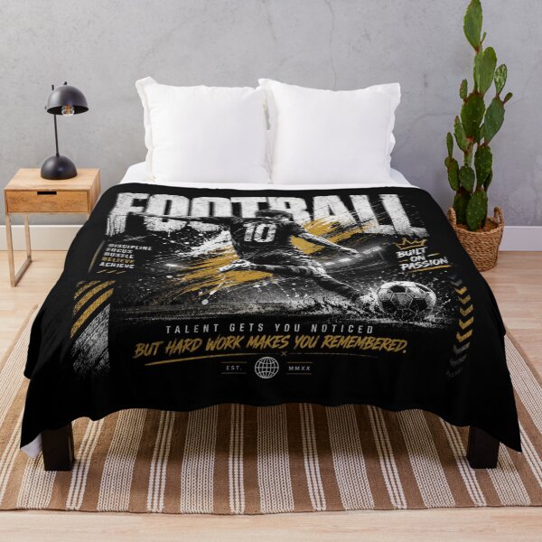 Item preview, Soccer player kicking ball — win, train, repeat motivation designed and sold by Rue Market.