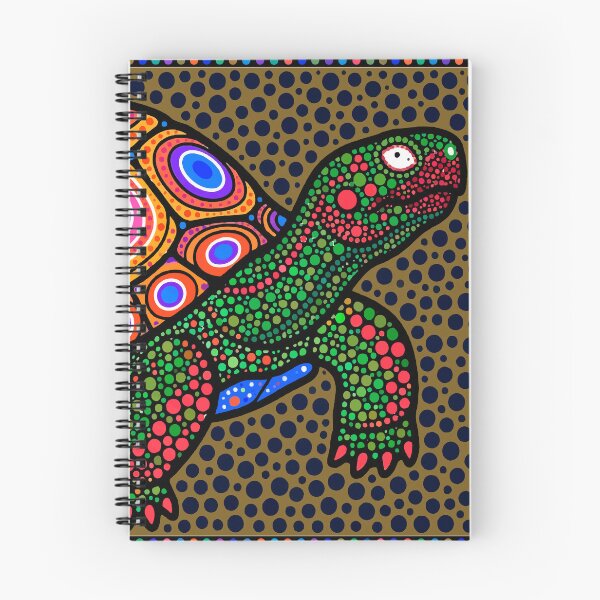 Item preview, Sea Turtle — Colorful Dotwork Pop Art | Vibrant Pointillist Ocean Illustration designed and sold by  Ojo de Lilith.