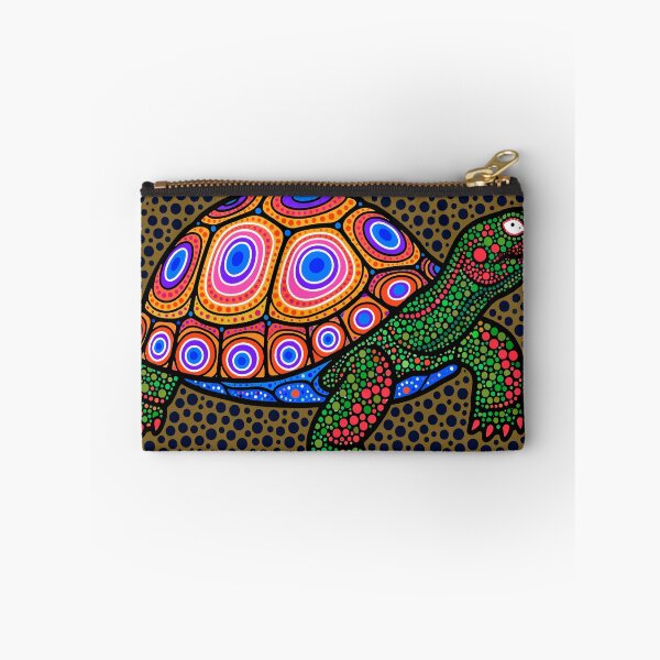 Item preview, Sea Turtle — Colorful Dotwork Pop Art | Vibrant Pointillist Ocean Illustration designed and sold by  Ojo de Lilith.