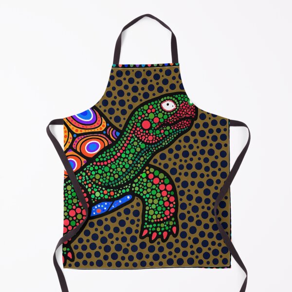 Item preview, Sea Turtle — Colorful Dotwork Pop Art | Vibrant Pointillist Ocean Illustration designed and sold by Ojo de Lilith.