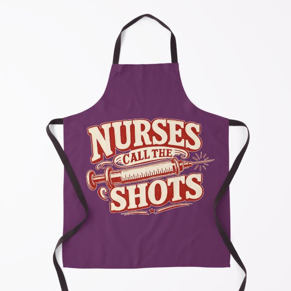 Item preview, Nurses Call The Shots — Funny Nurse Quote Gift Design designed and sold by KawaiiOrbit.