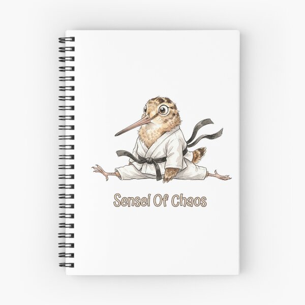 Item preview, American Woodcock Sensei of Chaos | Funny Karate Bird Meme designed and sold by HelgaCraftery.