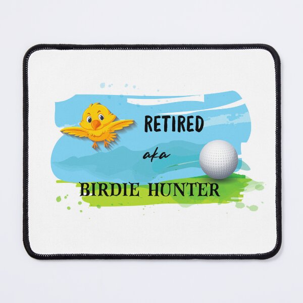 Item preview, Retired AKA Birdie Hunter.  Gift for a Golfer, Golf Fan, Retiree. designed and sold by ShrimpAndGrits.