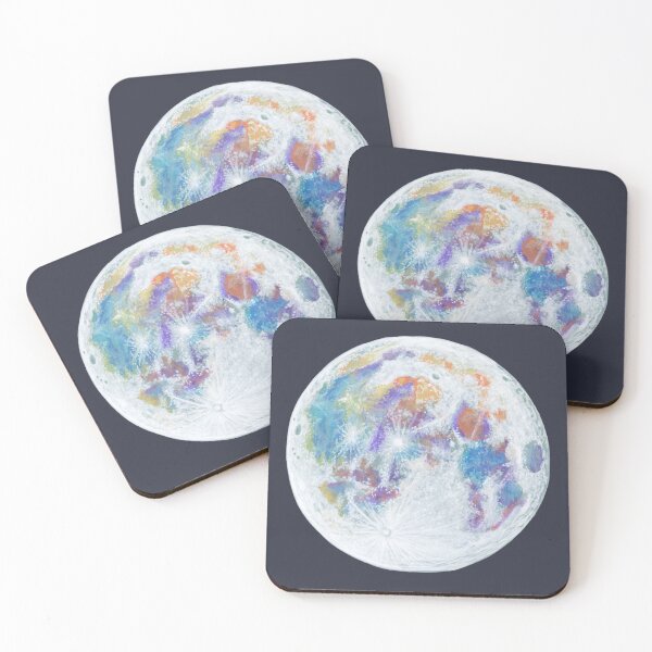 Item preview, Rainbow Hidden in the Moon designed and sold by GDiEDesigns.