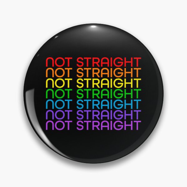 Artikelvorschau, Nicht gerade - Regenbogen entworfen und verkauft von sillyjess.
