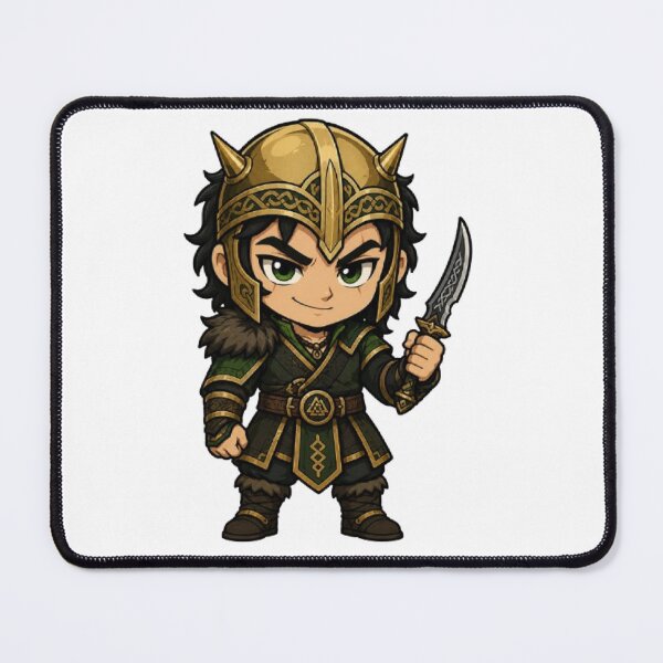 Item preview, Loki Mythology Mascot Design designed and sold by The Dark Files.