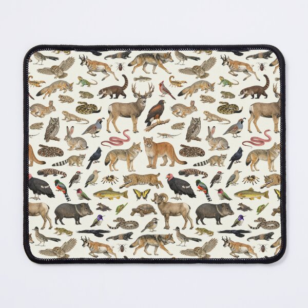 Item preview, Animals of Arizona Retro Style Identification Chart designed and sold by kakarikihill.