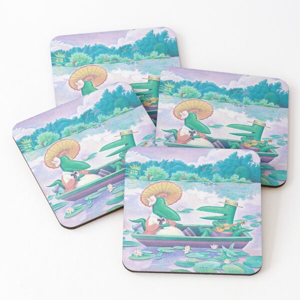 Item preview, Journey Up the Giverny with Maurice Chevalligator designed and sold by Prints by Tracy Sabin.