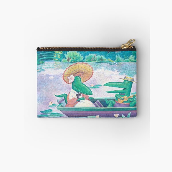 Item preview, Journey Up the Giverny with Maurice Chevalligator designed and sold by Prints by Tracy Sabin.