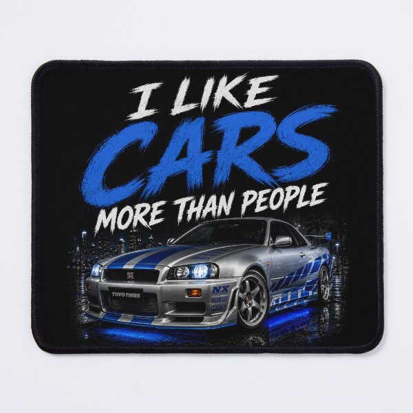 Item preview, I like cars more than people designed and sold by TMTD Productions.
