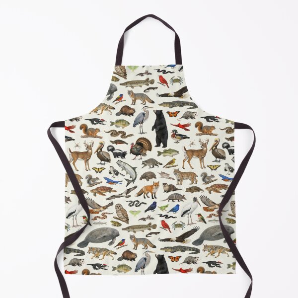 Item preview, Animals of Alabama Retro Style Identification Chart designed and sold by kakarikihill.