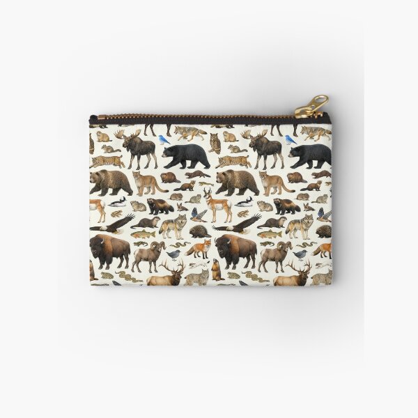 Item preview, Animals of Yellowstone National Park Retro Identification Chart designed and sold by kakarikihill.
