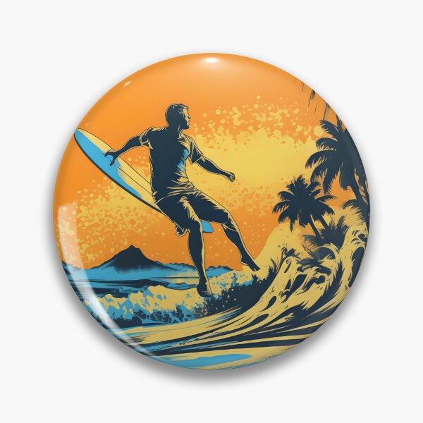 Item preview, Surfer Wipeout designed and sold by Magenta Merch.