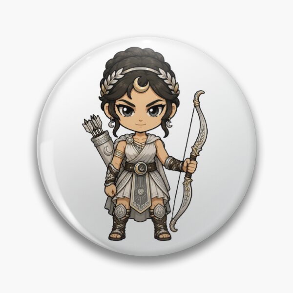 Item preview, Artemis Mythology Mascot Design designed and sold by The Dark Files.