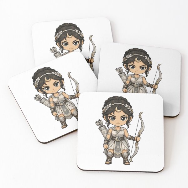 Item preview, Artemis Mythology Mascot Design designed and sold by The Dark Files.