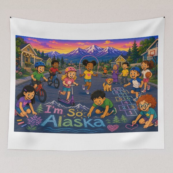 Item preview, I'm So Alaska Neighborhood Fun designed and sold by YahnaKay.